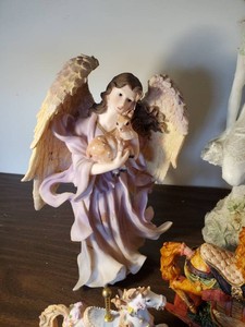 Misc Dcor Lot for the home or Garden,  Fairy, Angel, Little boy and Girl and more