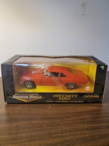 1970 Chevy Nova American Muscle Die Cast Metal 118 Scale