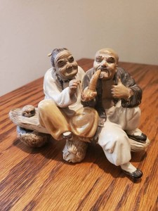 Vintage Antique Porcelain Asian Sculptrue