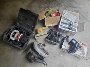Assortment of Power Tools Black and Decker, Craftsman and more