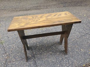 37 Tall Wood TableWorkbench