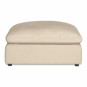 NEW Peyton Sand Ottoman - Down & Feather, Machine Washable Covers - 42 x 42