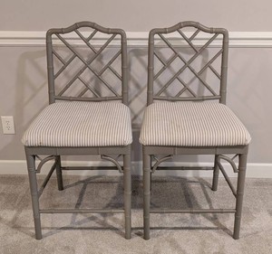 LL - Counter Height Stools - Ballard Designs Pair