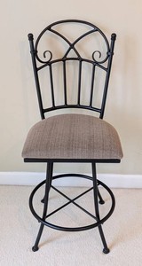 ML - Counter Height Bar Stool - Tempo Industries Upholstered Metal