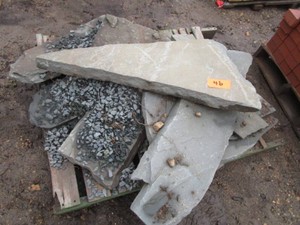 Blue Stone, Largest 44 Long...
