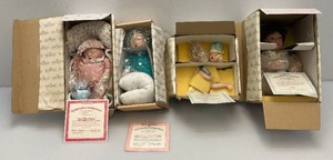 Misc. Collectible Dolls including Ashton Drake And More In Original Boxes
