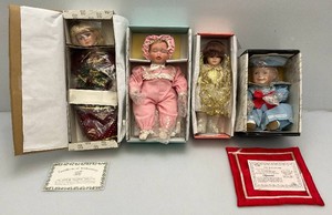 Misc. Collectible Dolls including Ashton Drake And More In Original Boxes