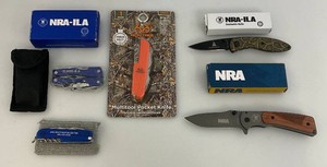 Misc. Pocket Knives Including NRA and More