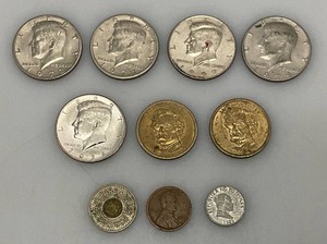 Misc. Kennedy Half Dollars Including 1970s And More  & Sacagawea Dollars
