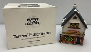 Vintage Collectible Department 56 Heritage Village Collection Dickens Village Series Morston Steak And Kidney Pie In Original Box