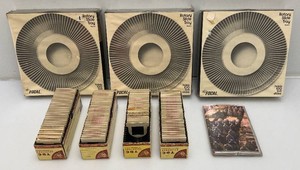 Misc. Vintage Slides And Slide Holders  (New Old Stock)