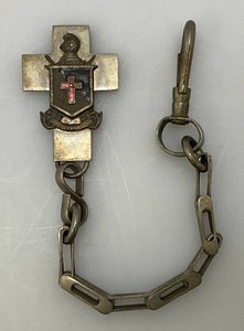 Antique Masonic Knights Templar Belt Sword Hanger