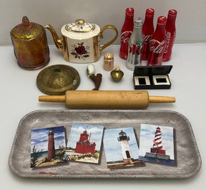 Misc. Vintage Items Including Aurther Wood, Picture Slides And More