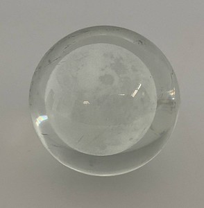 Vintage 2 14 Moon Sphere Paperweight