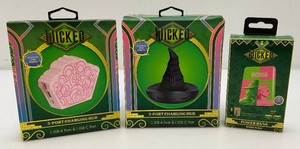Misc. WICKED Collectible Charging Ports And Power Bank New Old Stock