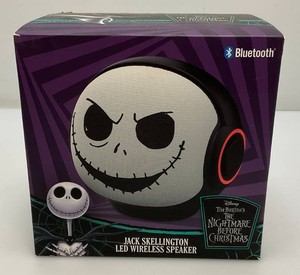 Tim Burtons Nightmare before Christmas Jack Skellington Led Wireless Speaker (New Old Stock)