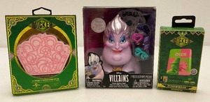 Misc. WICKED Collectible Charging Ports, Power Bank & Disneys Villians Ursula Styling Head New Old Stock