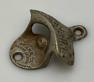 Vintage ROCK SPRING Soda STARR Brand Bottle Opener 3 x 3 14