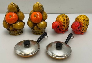 Misc. Vintage Salt & Pepper Shakers Including Turtles And more