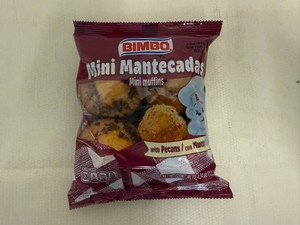 16x Bimbo Mini Muffins w Pecans