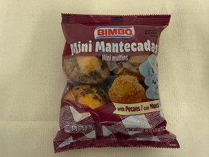 16x Bimbo Mini Muffins w Pecans