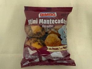 16x Bimbo Mini Muffins w Pecans