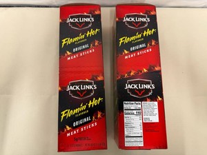 2x 20pkgs Jack Links-Flamin Hot