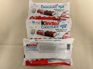 3x 20bars Kinder Chocolate-Snack Size
