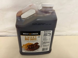2x 1gal West Creek Sweet BBQ Sauce
