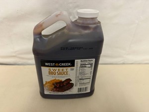 2x 1gal West Creek Sweet BBQ Sauce
