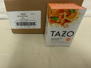 6x 20ct Tazo Wild Sweet Orange Tea