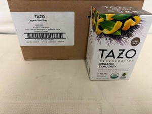 6x 20ct Tazo Organic Earl Grey Tea