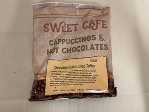 3x Sweet Caf� Cappuccino & Hot Cocoa-Chocolate Butter Crisp Coffee