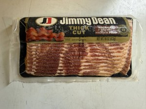 CC. 3x Jimmy Dean Thick Cut Bacon-Hickory