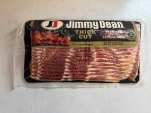 CC. 3x Jimmy Dean Thick Cut Bacon-Hickory