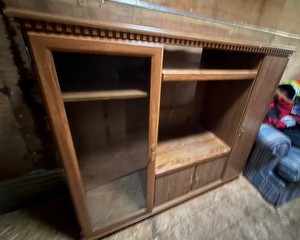 Entertainment Center w matching Bookcase