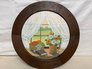 The Window Acrylic Painting-See Photos