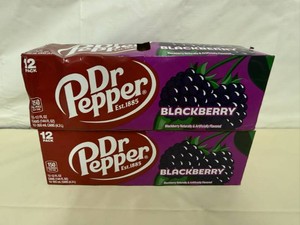 2x 12pk Dr. Pepper-Blackberry