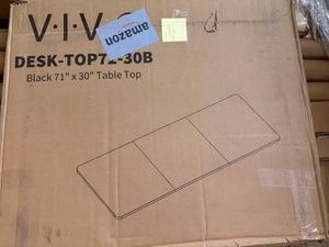 Black DeskTable Top