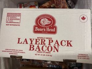 15lbs Boars Head Layer Pack Bacon