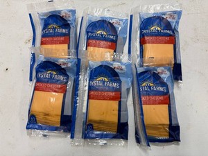 6x 8oz Sliced Smoked Cheddar