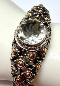 Sterling Silver Bracelet - Robert Manse Bali Designs 14K