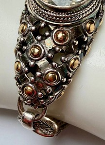 Sterling Silver Bracelet - Robert Manse Bali Designs 14K