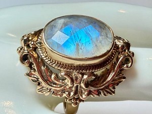Moonstone Ring - Nicky Butler Bronze Size 10