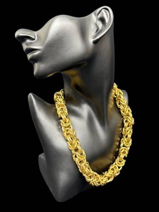 Vintage Necklace - Givenchy Gold-Tone Intertwined Design