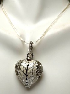 Heart Locket - Dallas Prince Heart of an Angel Sterling Silver