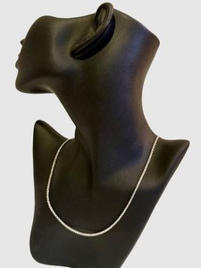 Sterling Silver Chain Necklace - 16 Inch