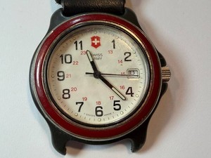 Wristwatch - Swiss Army Analog Date Watch, Replacement Band Needed