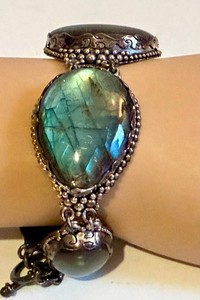 Labradorite Bracelet - Sterling Silver 925