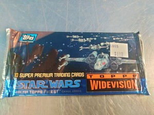 Sealed 1994 Topps Star Wars Widevision Trading Card Pack